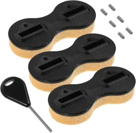 1 Set Replaceable Plastic Fin Box for Sup Surfing Stability Enhancer for Water Divider Kayak Fin Box Accessory Easy Installation Repair Compatible with Standard Sup Models