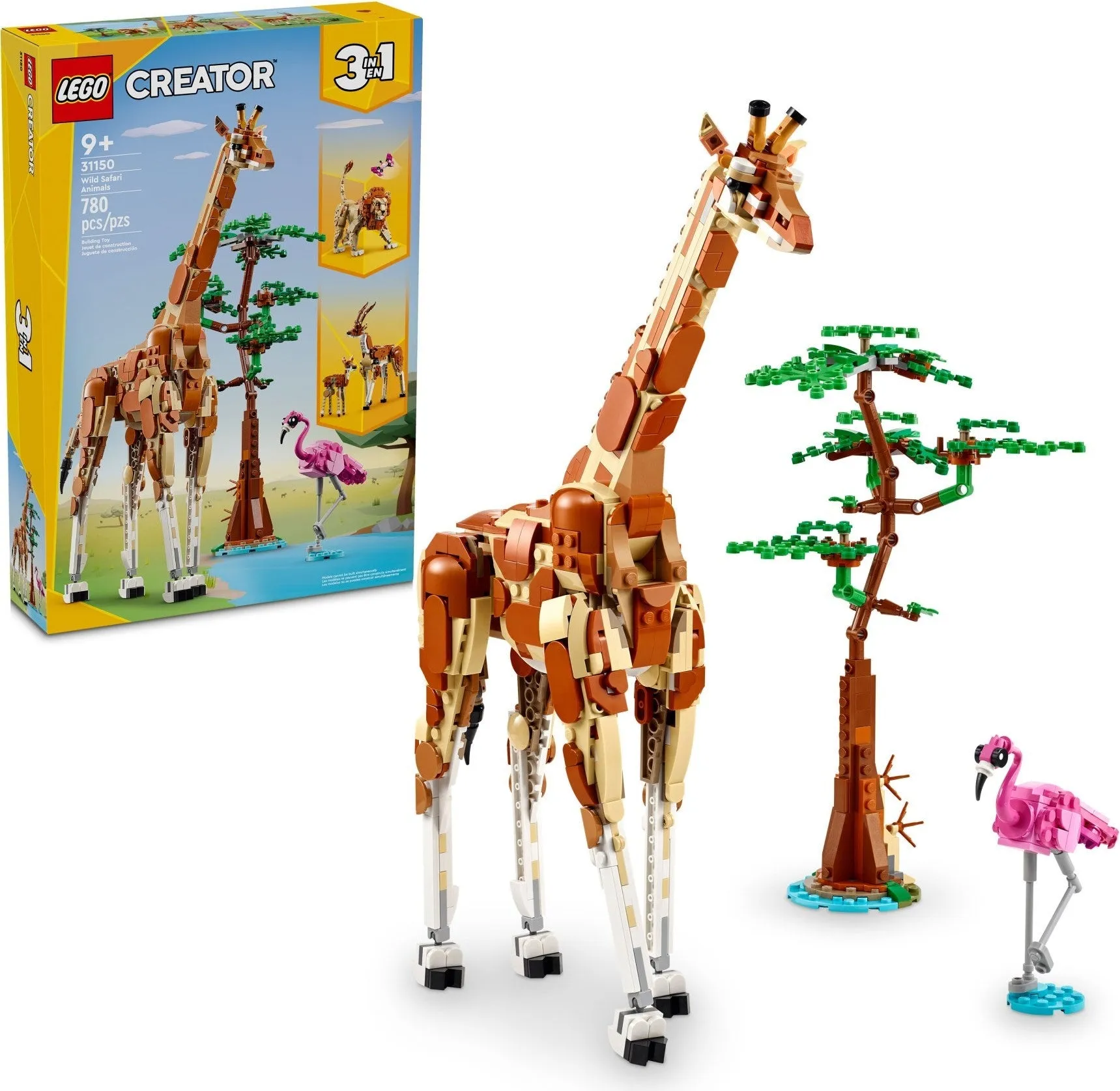 31150 Wild Safari Animals (Certified Complete)