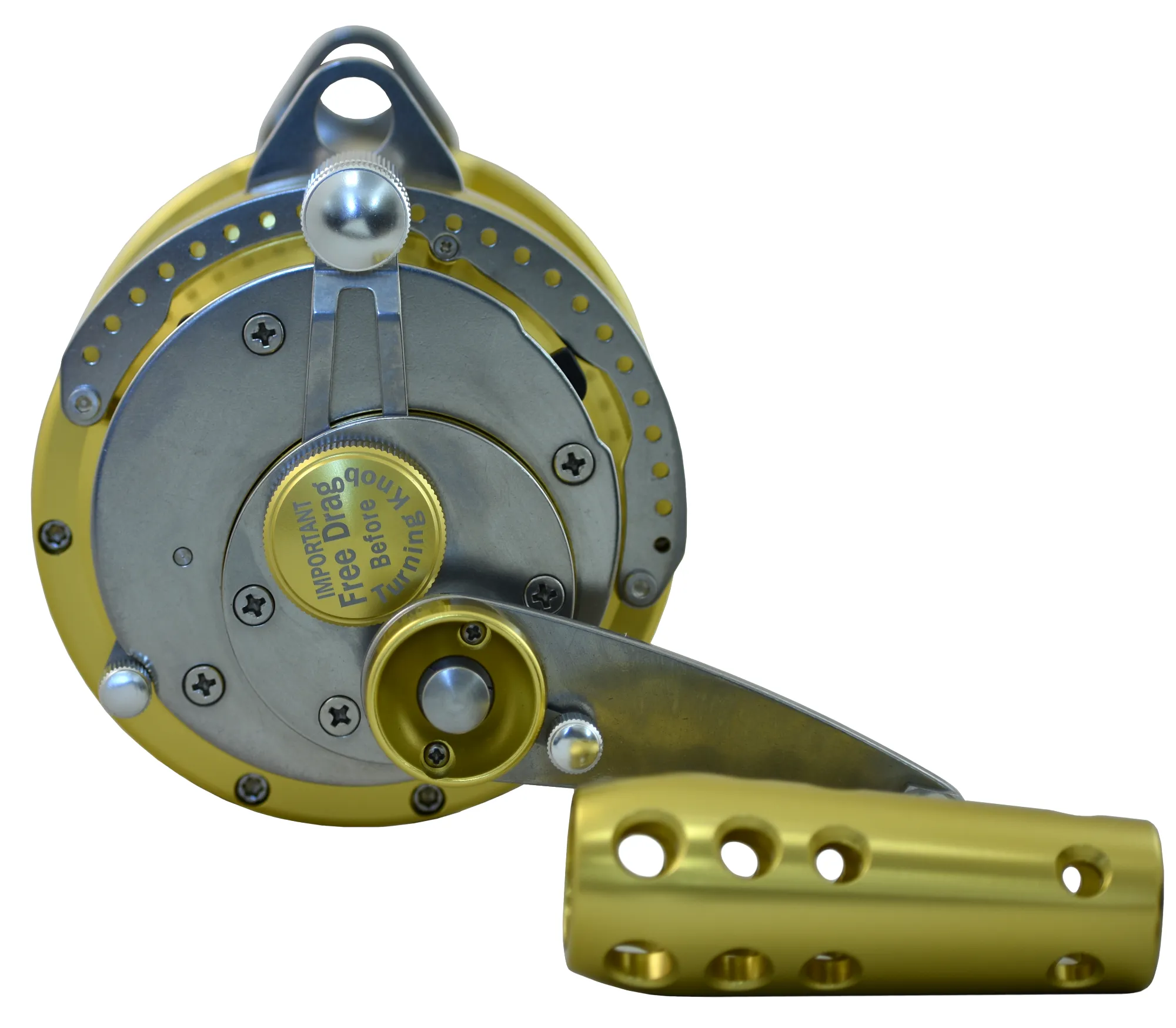 50W 2-Speed Reel on a Bent Butt Tournament Edition Rod