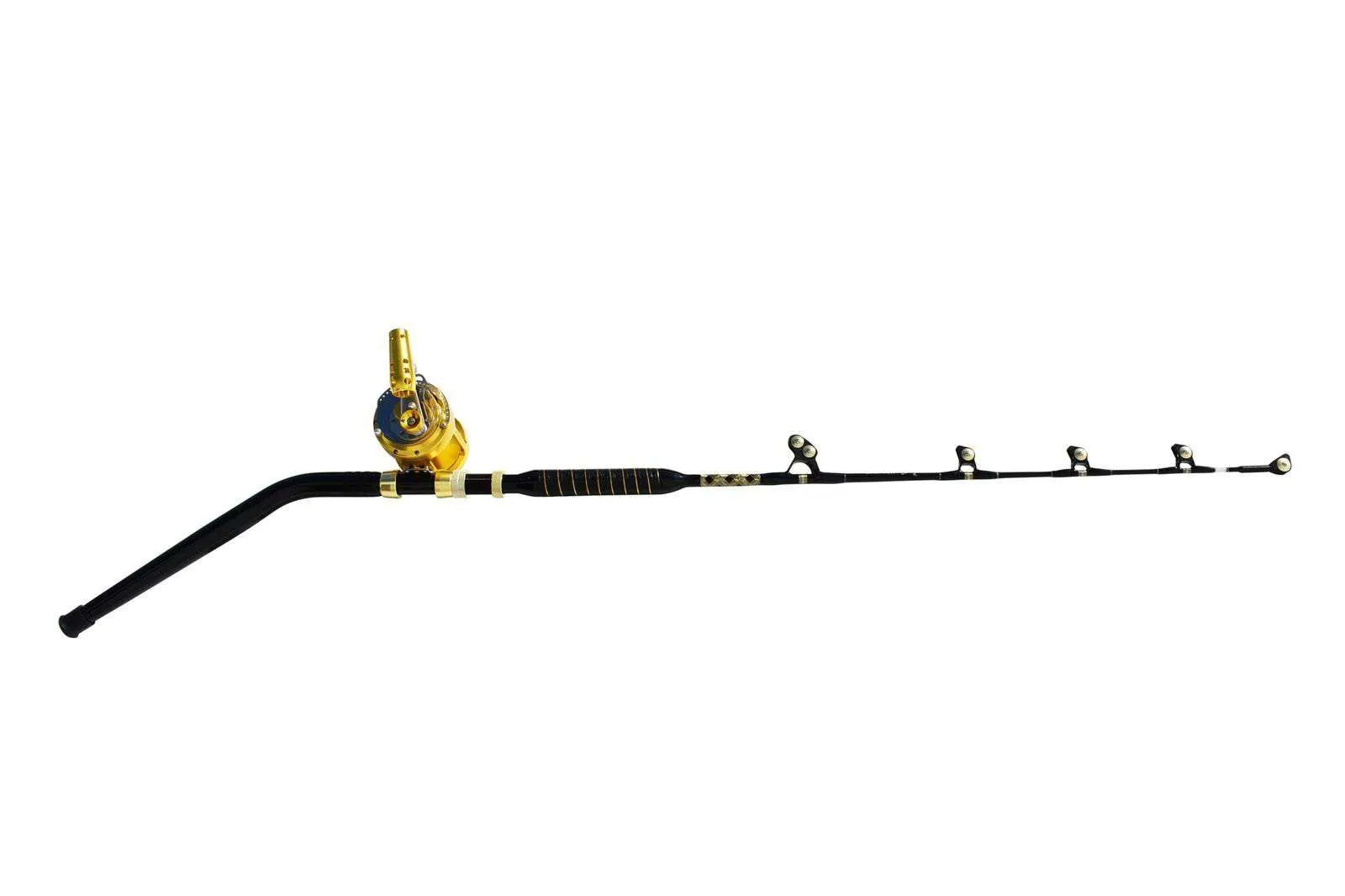 50W 2-Speed Reel on a Bent Butt Tournament Edition Rod