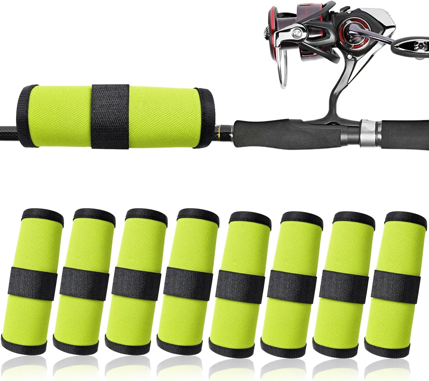 8 Pack Fishing Lure CoversLure Shield Fishing Lure CoverLure Wraps for Fishing RodFishing Hook Bait Covers