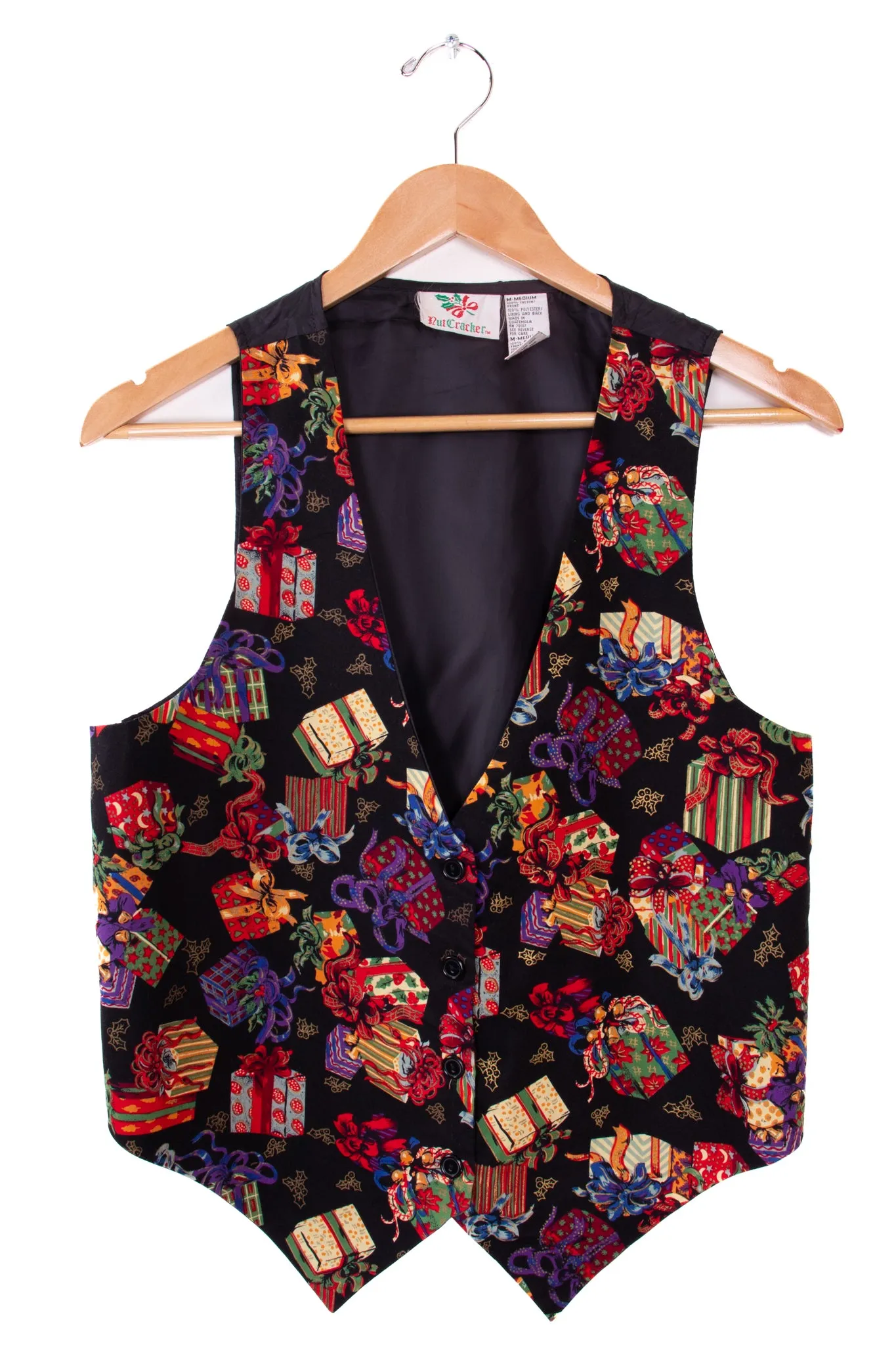 90s Nutcracker Christmas Presents Vest