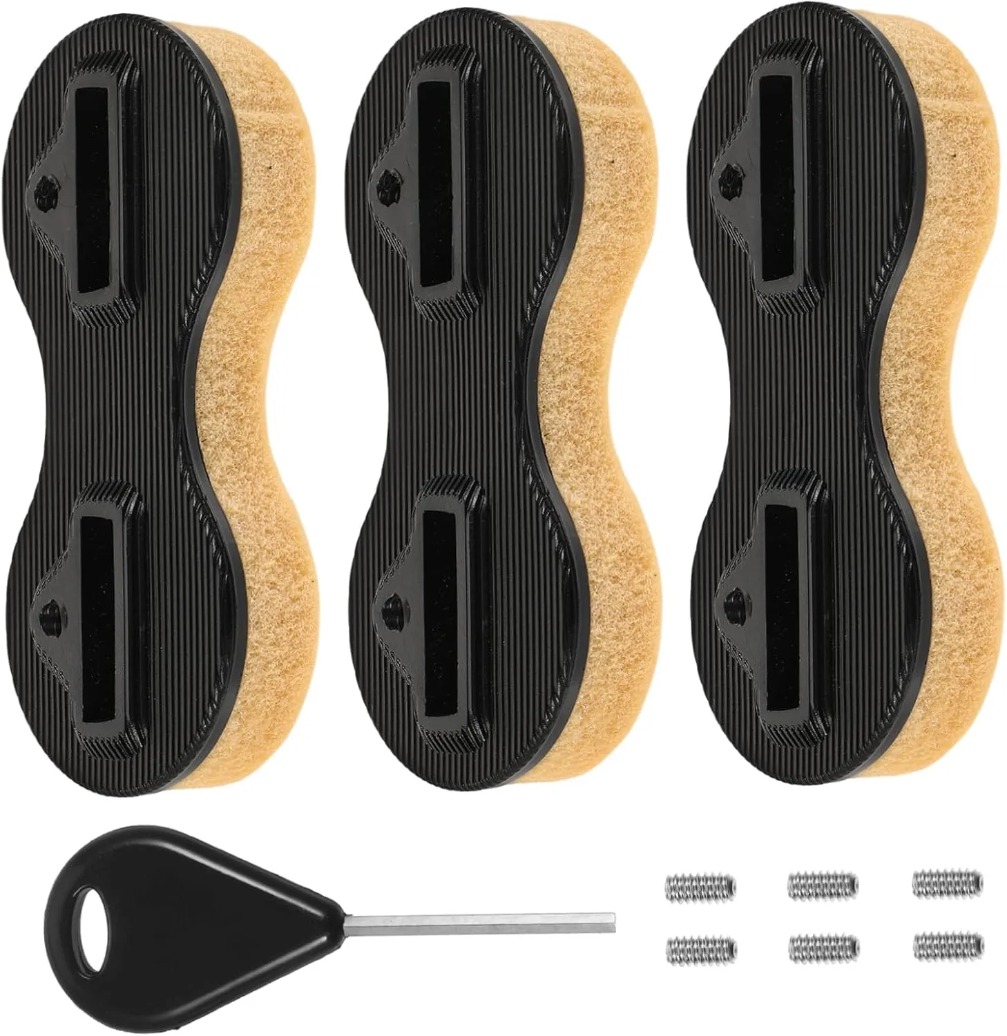 balacoo 1 Set Replaceable Plastic Fin Box for Sup Canoe Surfboards Easy Installation Enhances Stability Maneuverability for Beginners Experts