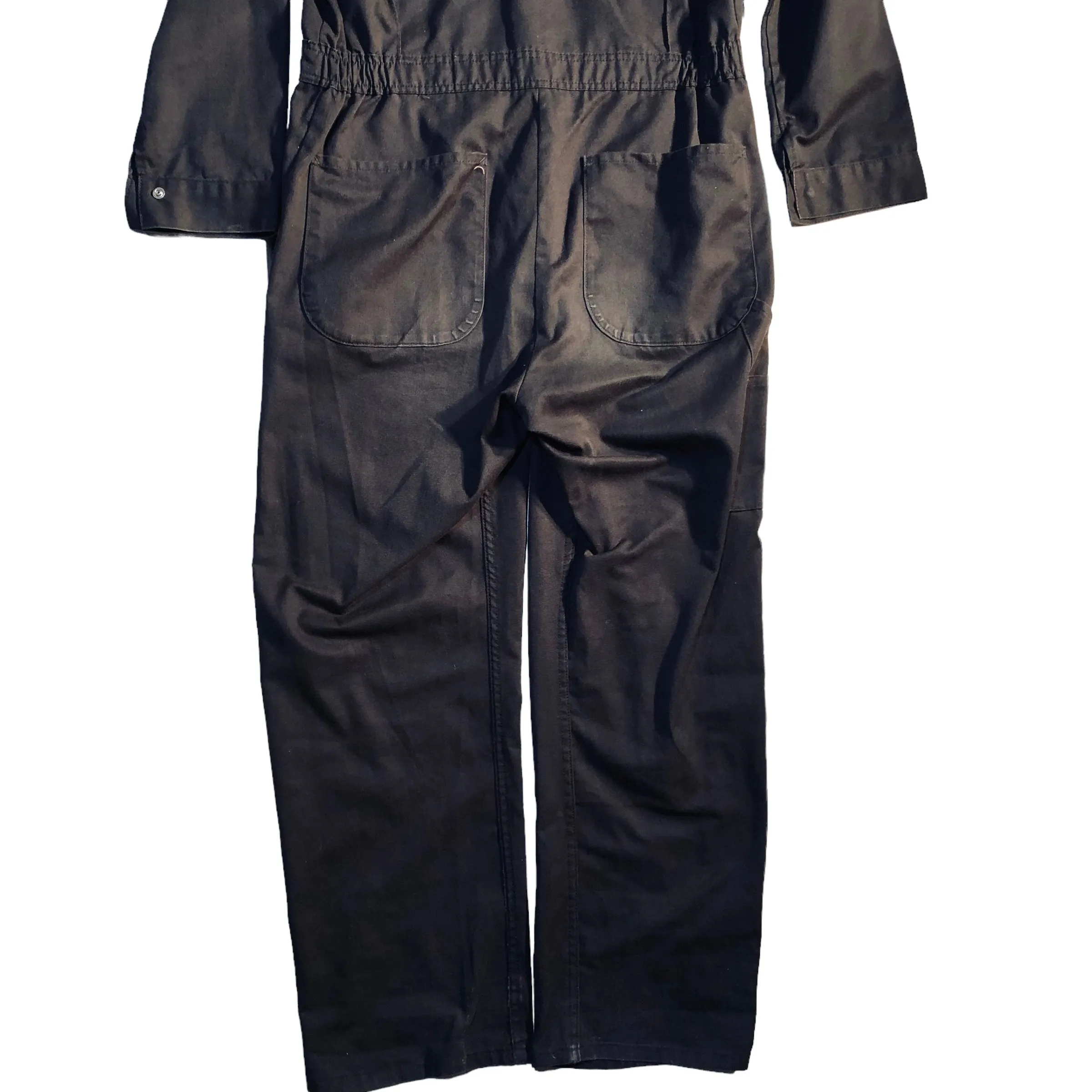 Black Down Pour Jump Suit
