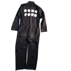 Black Down Pour Jump Suit