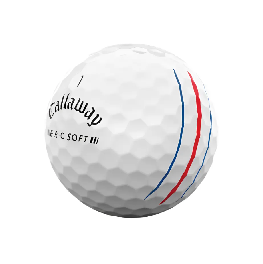 Callaway ERC Soft Triple Track Golf Balls - White '23