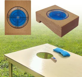 Cornhole Board Level Accessories, Instant and Accurate Cornhole Angel Measurements Throw Cornhole Bags On Straight Cornhole Sets, Indoor and Outdoor Usage