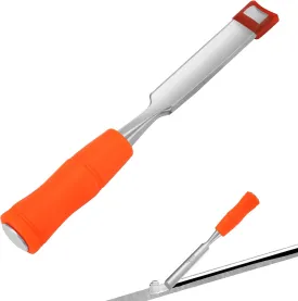 Golf Grip Tape Remover Tool, 7.87 Inch Steel Alloy Golf Grip Tape Stripper Remover for Easily Cleaning and Repairing Golf Handle Grip Golf Gift Kit for Men (Orange)