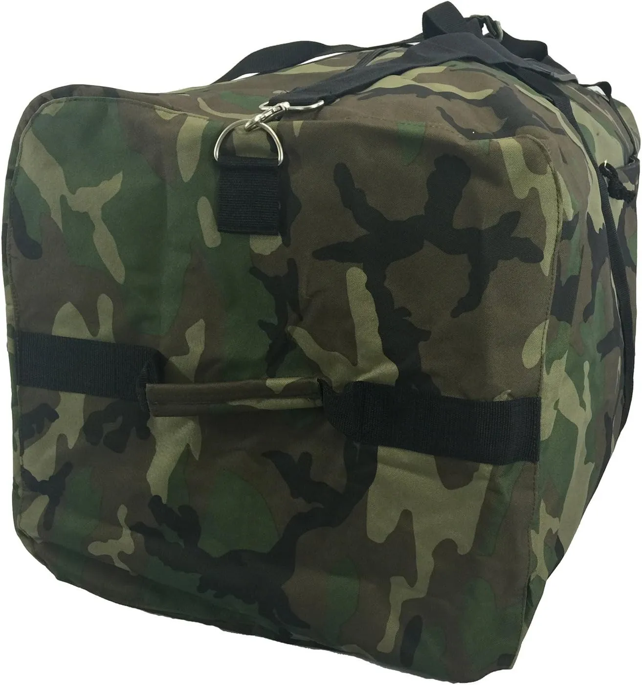 Heavy Duty Cargo Duffel Large Sport Gear Drum Set Equipment Hardware Travel Bag Rooftop Rack Bag (42" x 20" x 20", Camouflage)