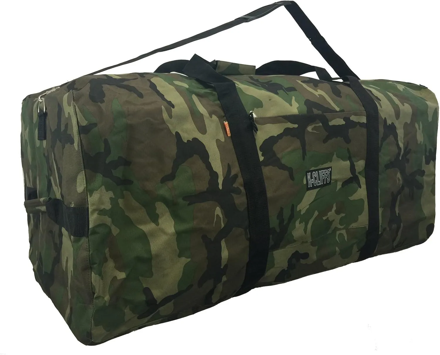 Heavy Duty Cargo Duffel Large Sport Gear Drum Set Equipment Hardware Travel Bag Rooftop Rack Bag (42" x 20" x 20", Camouflage)