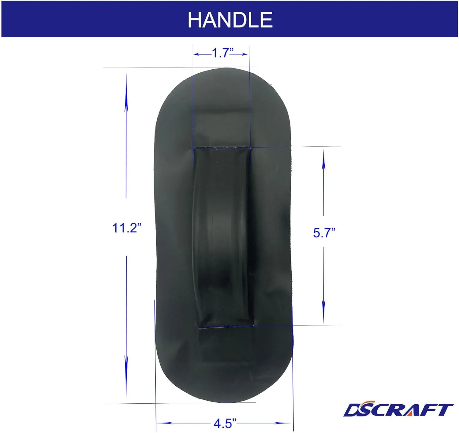 Heavy-duty PVC or HYPALON Strap Grab Handle for Inflatable Raft Boat, Dinghy, Kayak, Canoe, SUP Paddle Board