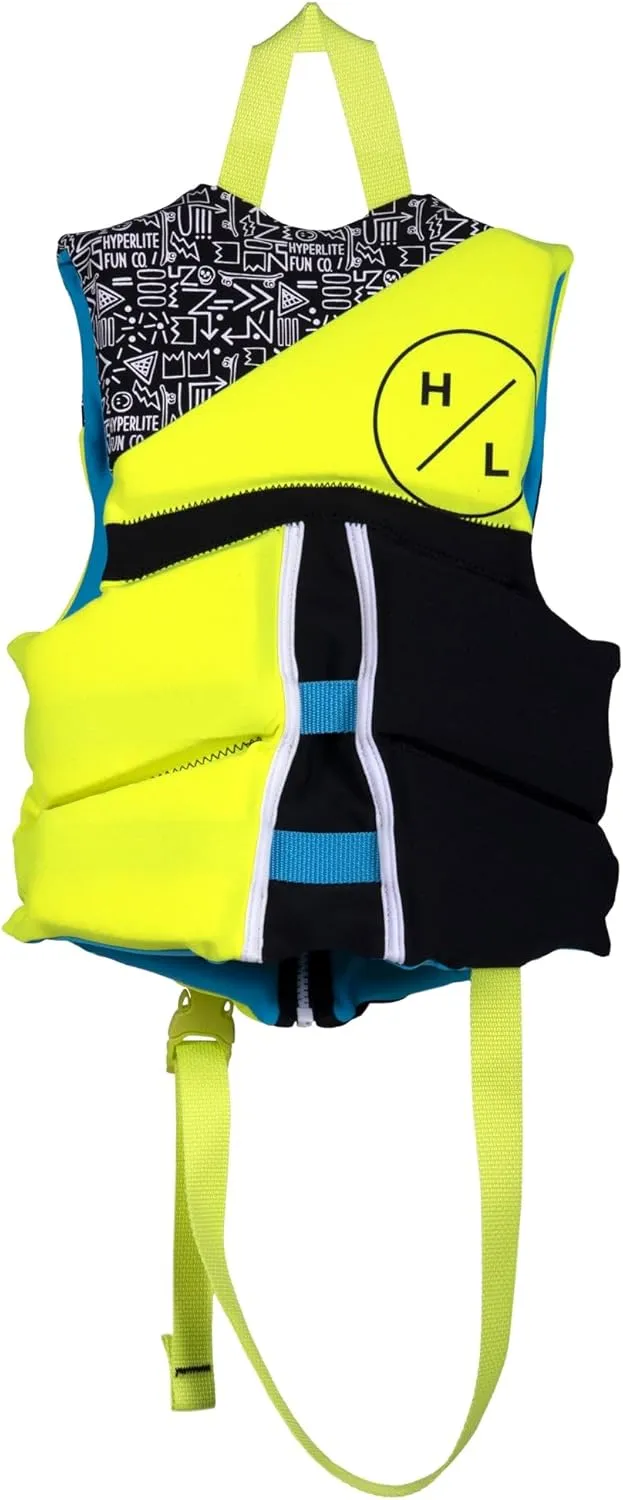 Hyperlite Fluid Flex Youth/Child Life Vests & Toddler Life Vest, US Coast Guard Approved