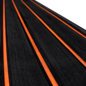 HZshark Boat Flooring EVA Foam Boat Decking Self-Adhesive 6mm Non Slip Marine Floor Teak Boat Carpet Soft Foam Decking for Boat Yacht Kayak Motorboat Golf Cart RV Ramp Golf Cart Cooler Tops