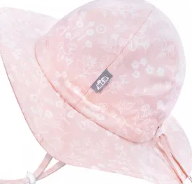 Jan & Jul Gro-with-me Floppy Hat in Pink Prarie Flowers Print : Size S to XL