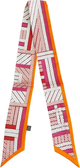 JERLA 100% Mulberry silk Scarf Head Hair Ribbon Handbag Handle wrap Tie Bundle Neckerchief Scarf for women