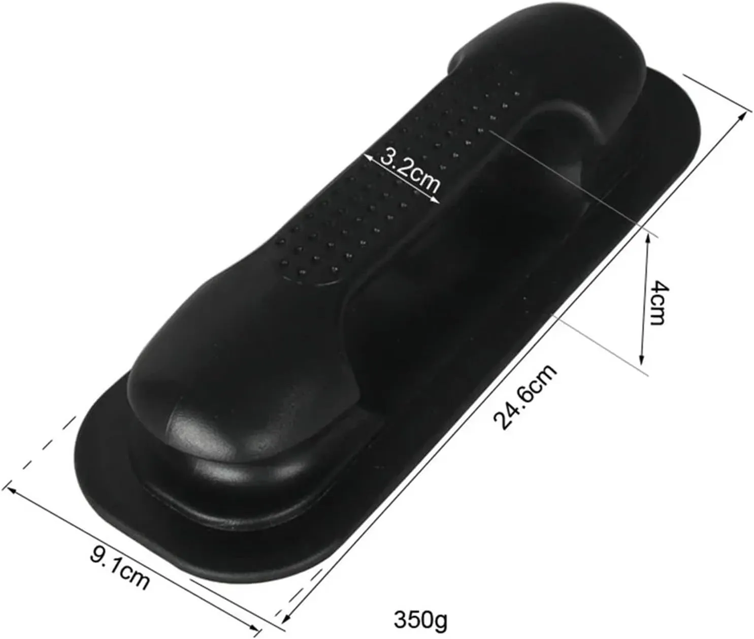 Kayak Handle 10pcs PVC Inflatable Boat Kayak Rubber Dinghy Raft Side Mount Handle Rail Portable Yacht Fishing Boat Accessory for Kayak Canoe Boat