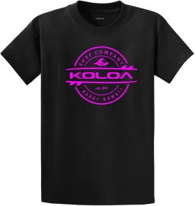 Koloa Surf Youth Thruster Surfboards Logo Heavyweight Tee Sizes XS-XL