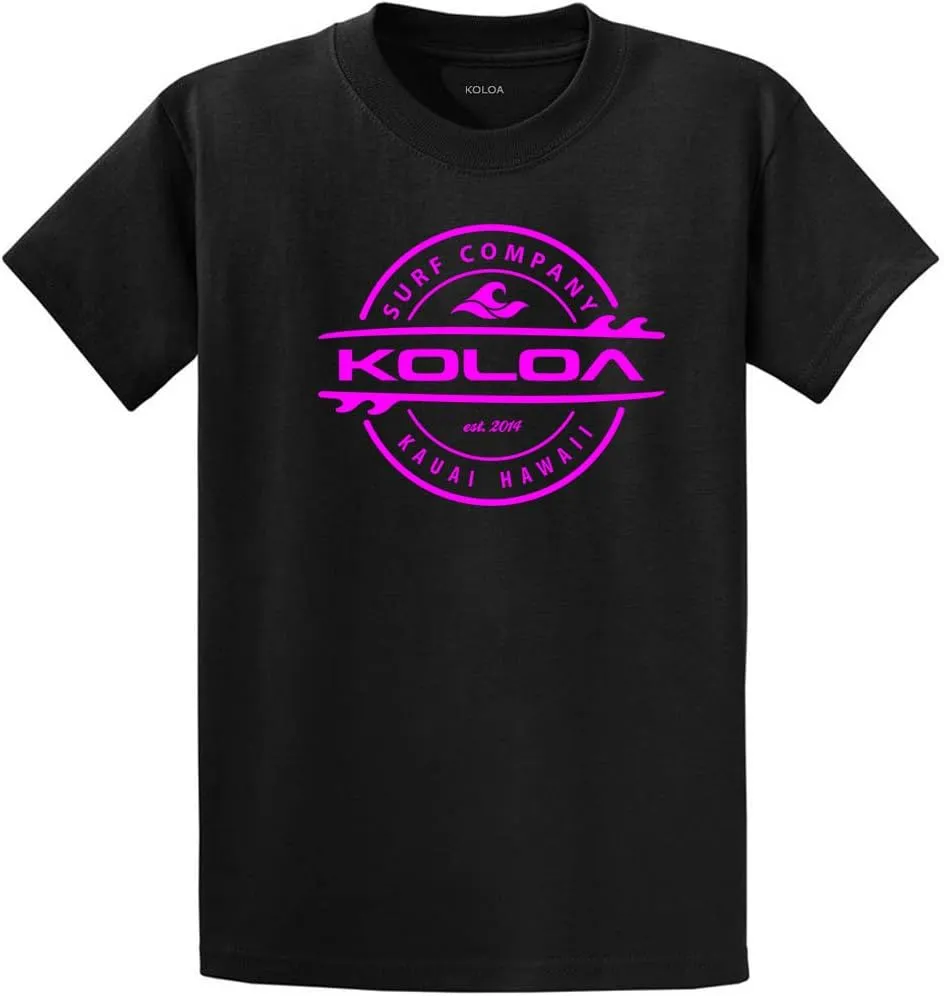 Koloa Surf Youth Thruster Surfboards Logo Heavyweight Tee Sizes XS-XL