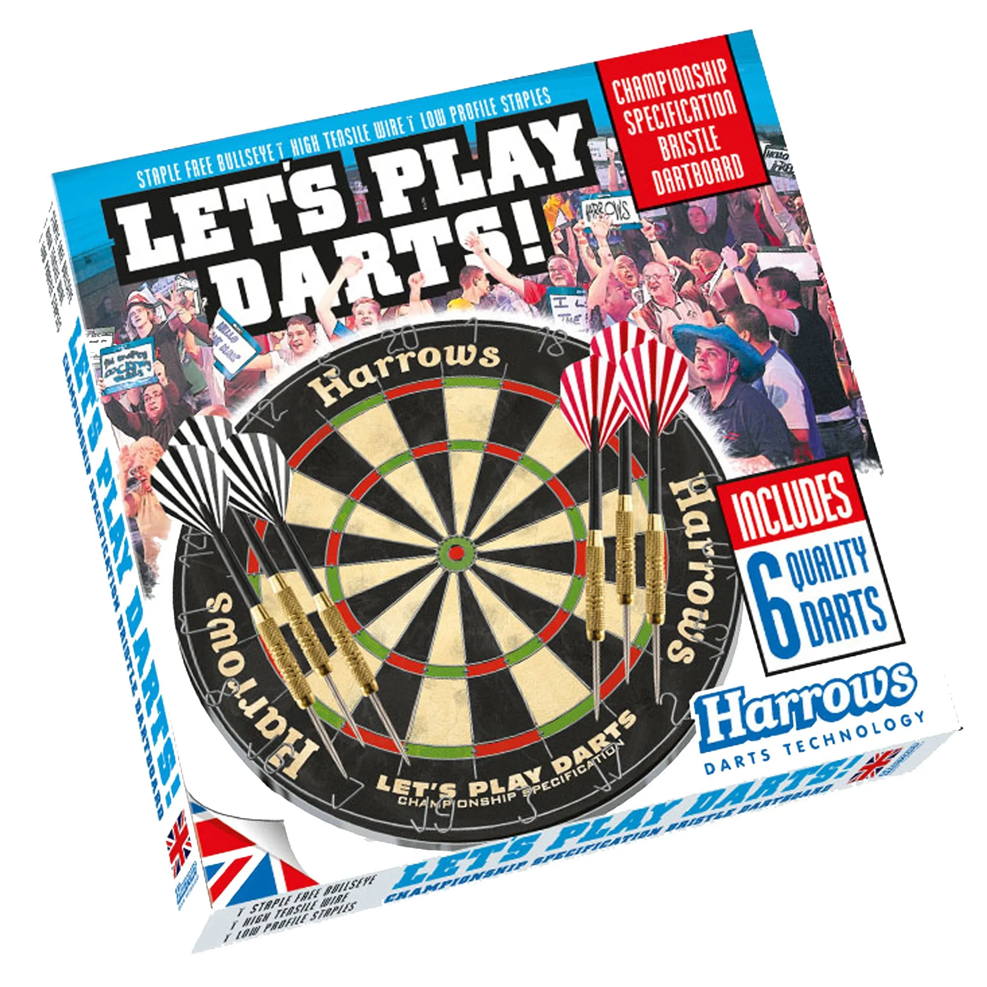 Let's Play Darts Dartboard Set