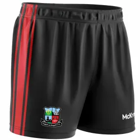 Mc Keever Cappataggle GAA Playing Short - Adult - Black/Red