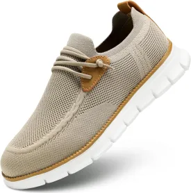 Mens Casual Loafers Shoes Slip On Fashion Walking Dress Sneakers Business Oxfords Work Lightweight Soft Sole Zapatos
