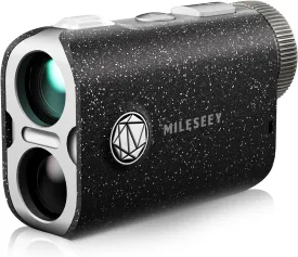 MiLESEEY PF1-Pro Golf Range Finder with Slope, 1100 Yards Rangefinders for Golf, Rechargeable Golf Laser Rangefinder with Magnetic, 0.1s Flag Lock Vibration, IP65, OLED Red-Green Display, 7.5 View