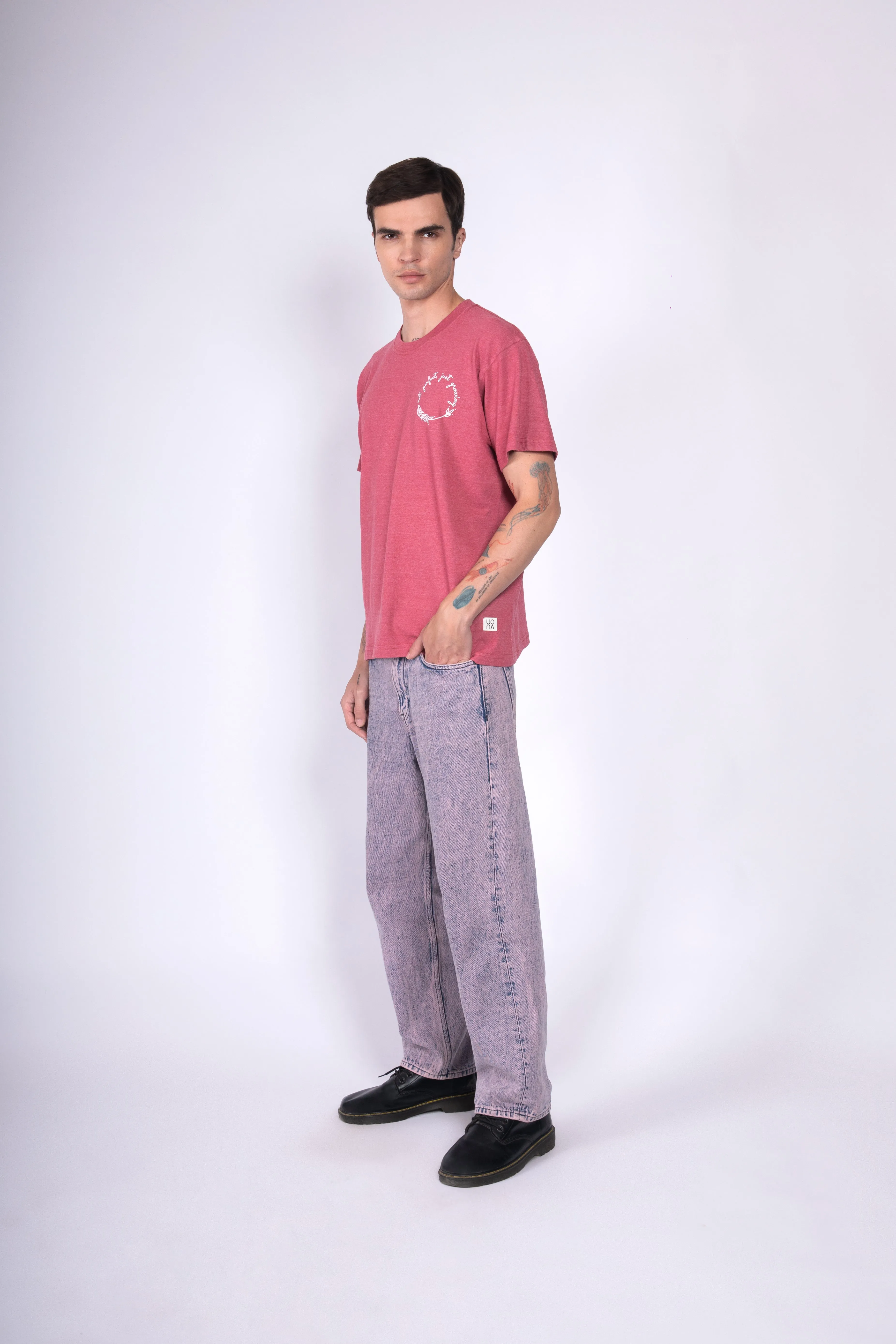 Recycled Vintage Washed Short Sleeve T-Shirt
