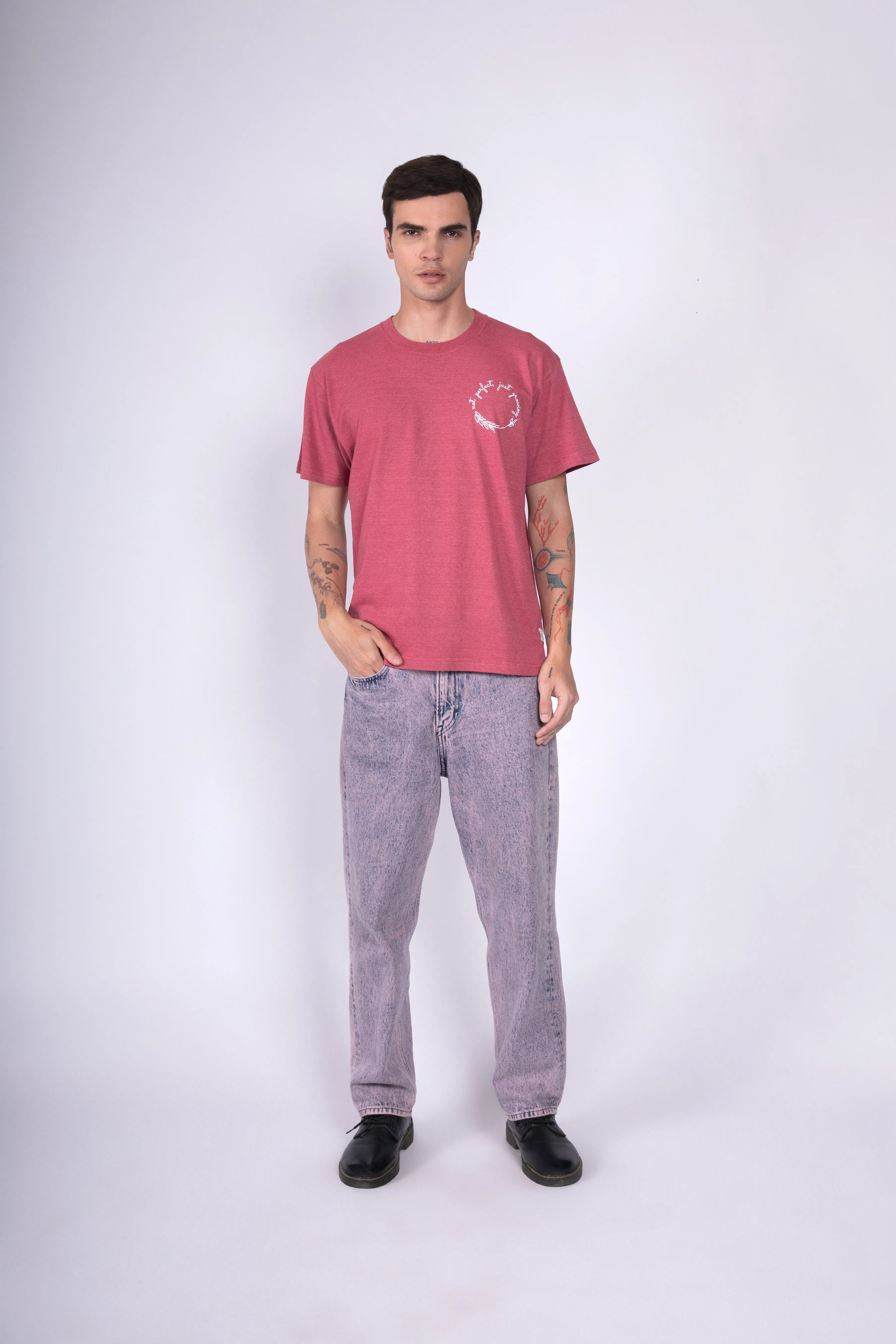 Recycled Vintage Washed Short Sleeve T-Shirt