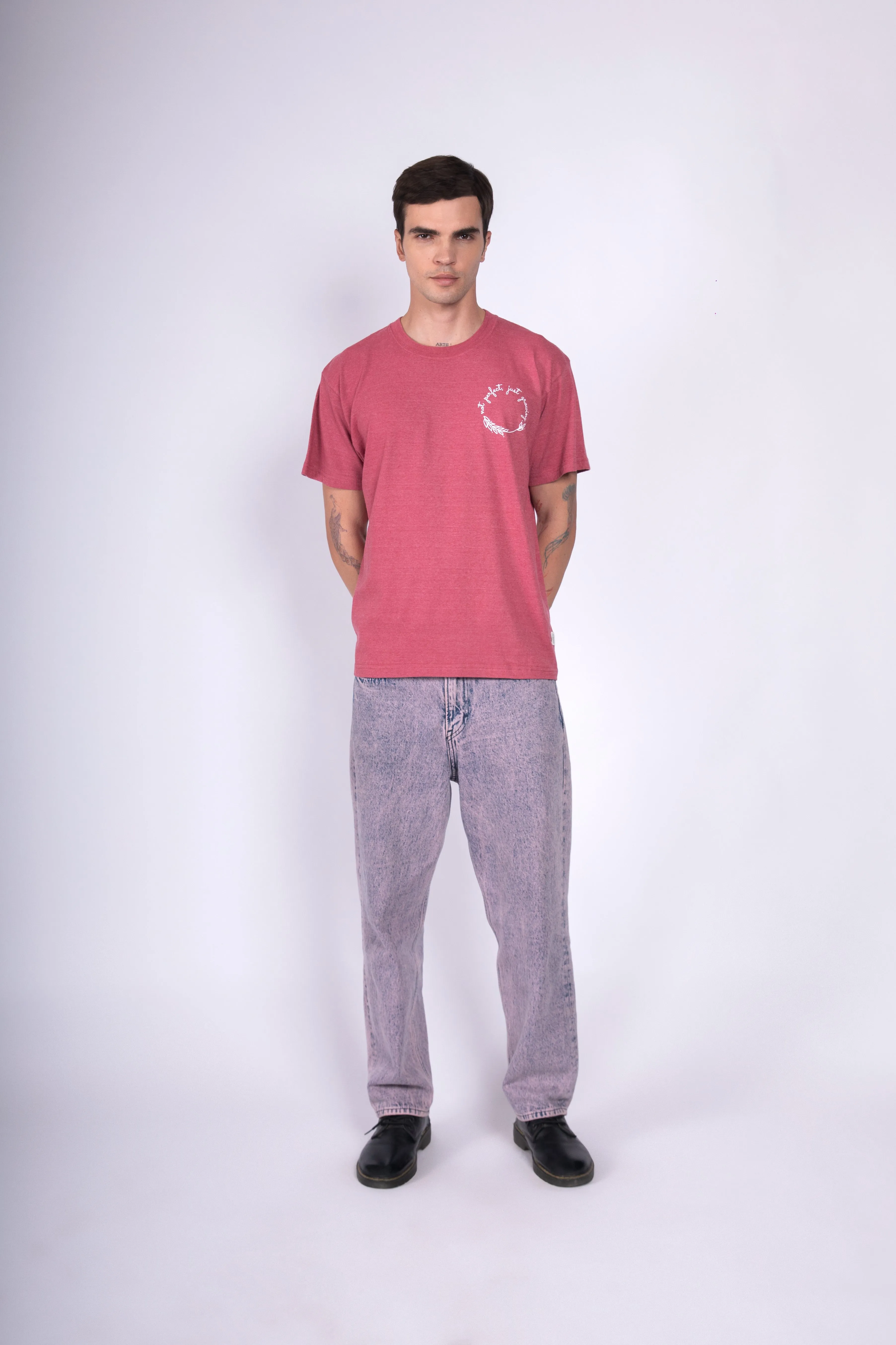 Recycled Vintage Washed Short Sleeve T-Shirt
