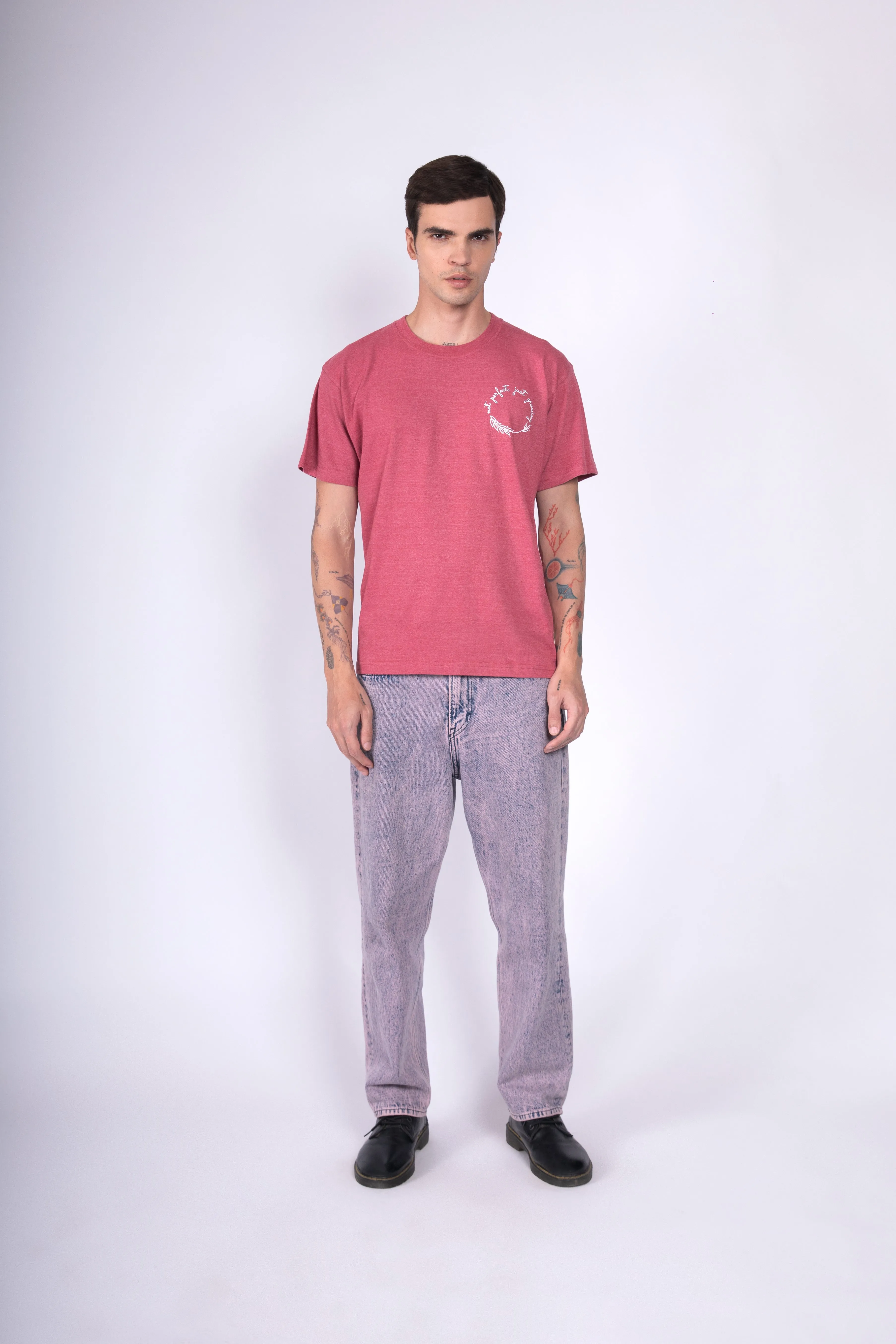 Recycled Vintage Washed Short Sleeve T-Shirt