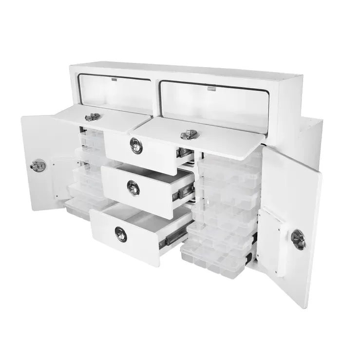 RIO MARINE CUSTOMS ROBALO FREE STANDING 3 DRAWER PLANO TACKLE TRAY UNIT