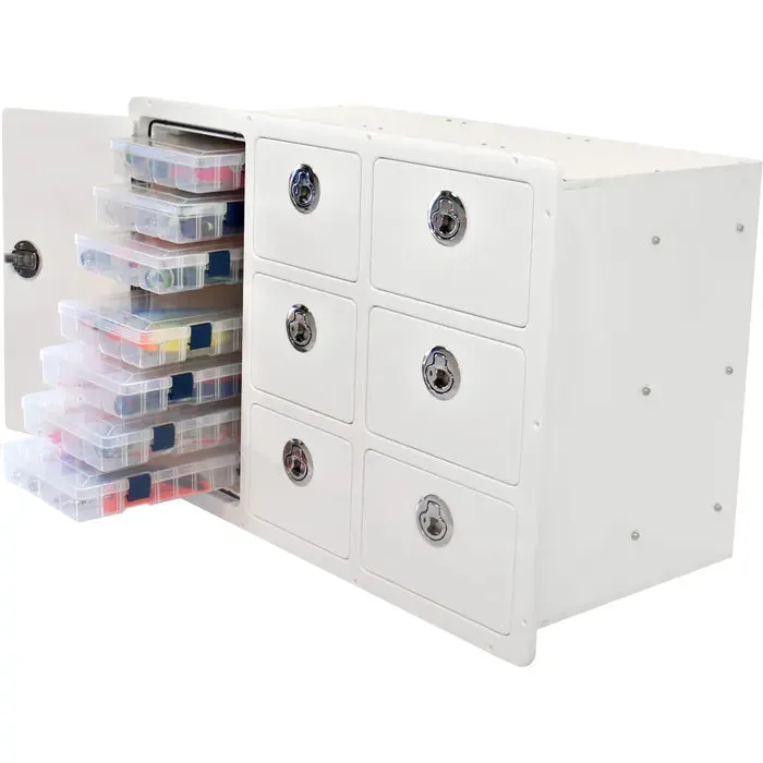 RIO MARINE CUSTOMS TACKLE STATION 6 DRAWER, 7 TRAY