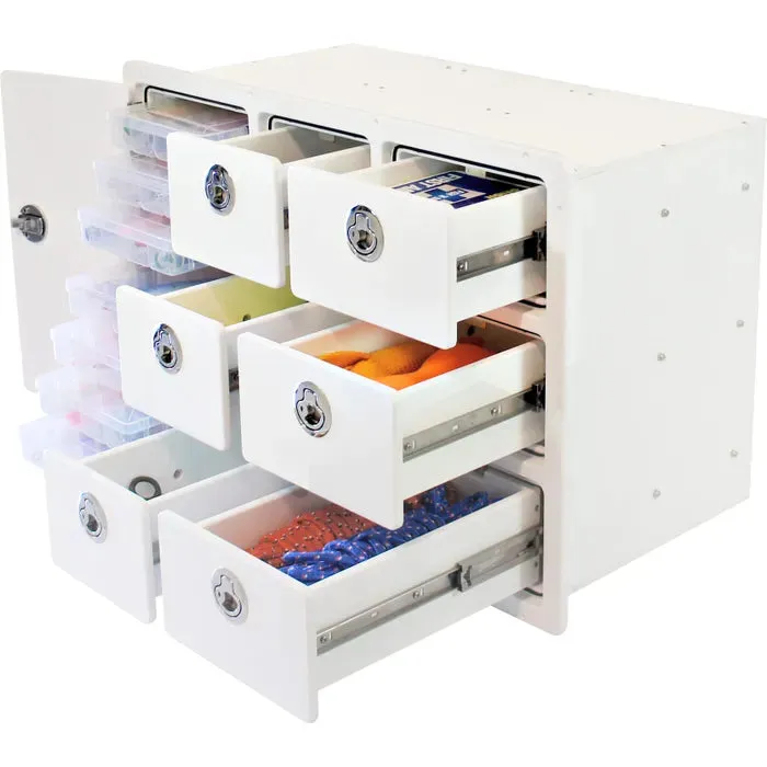 RIO MARINE CUSTOMS TACKLE STATION 6 DRAWER, 7 TRAY