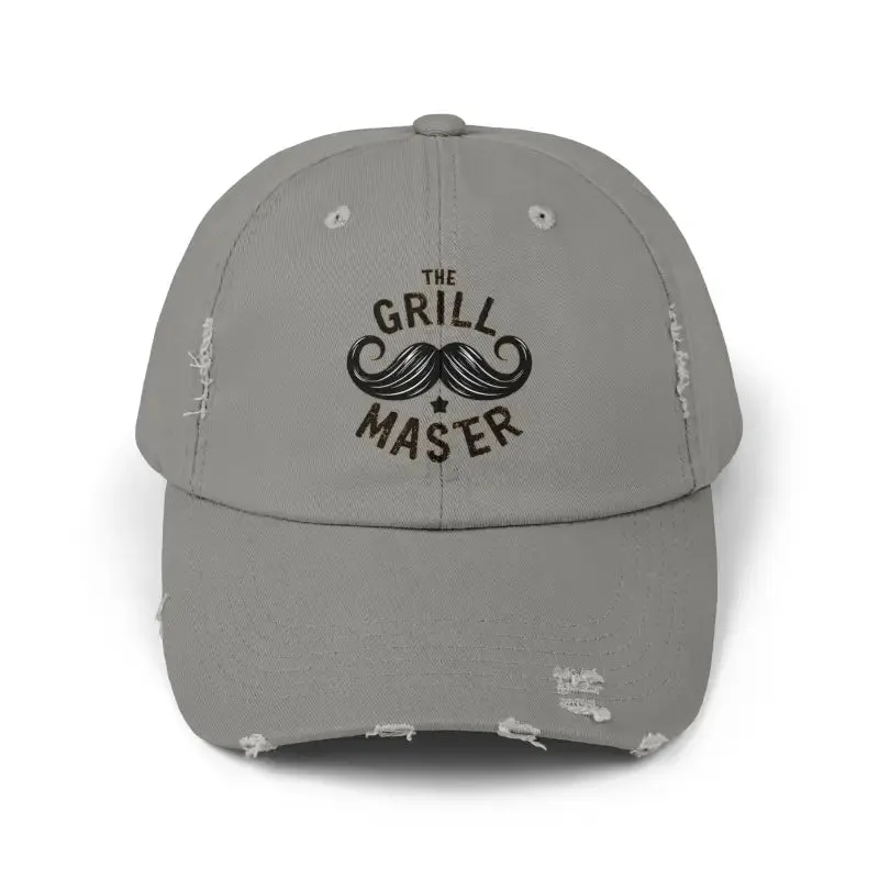 Rugged Distressed Hats with Metal d Ring Closure