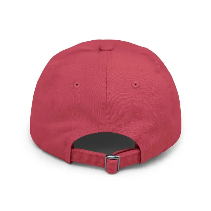 Rugged Distressed Hats with Metal d Ring Closure