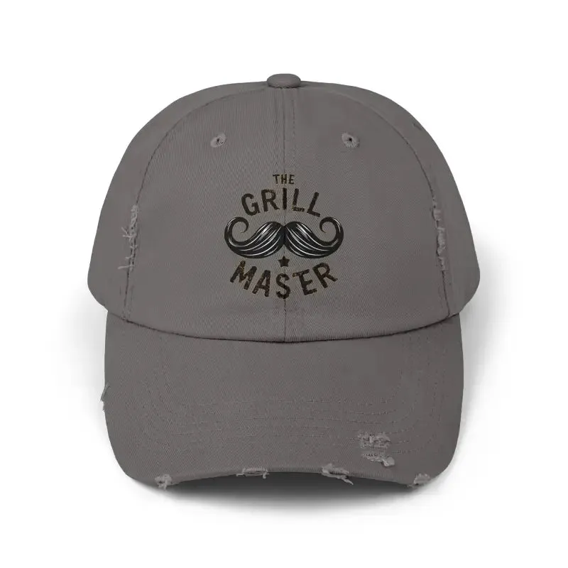 Rugged Distressed Hats with Metal d Ring Closure