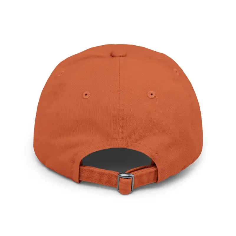 Rugged Distressed Hats with Metal d Ring Closure