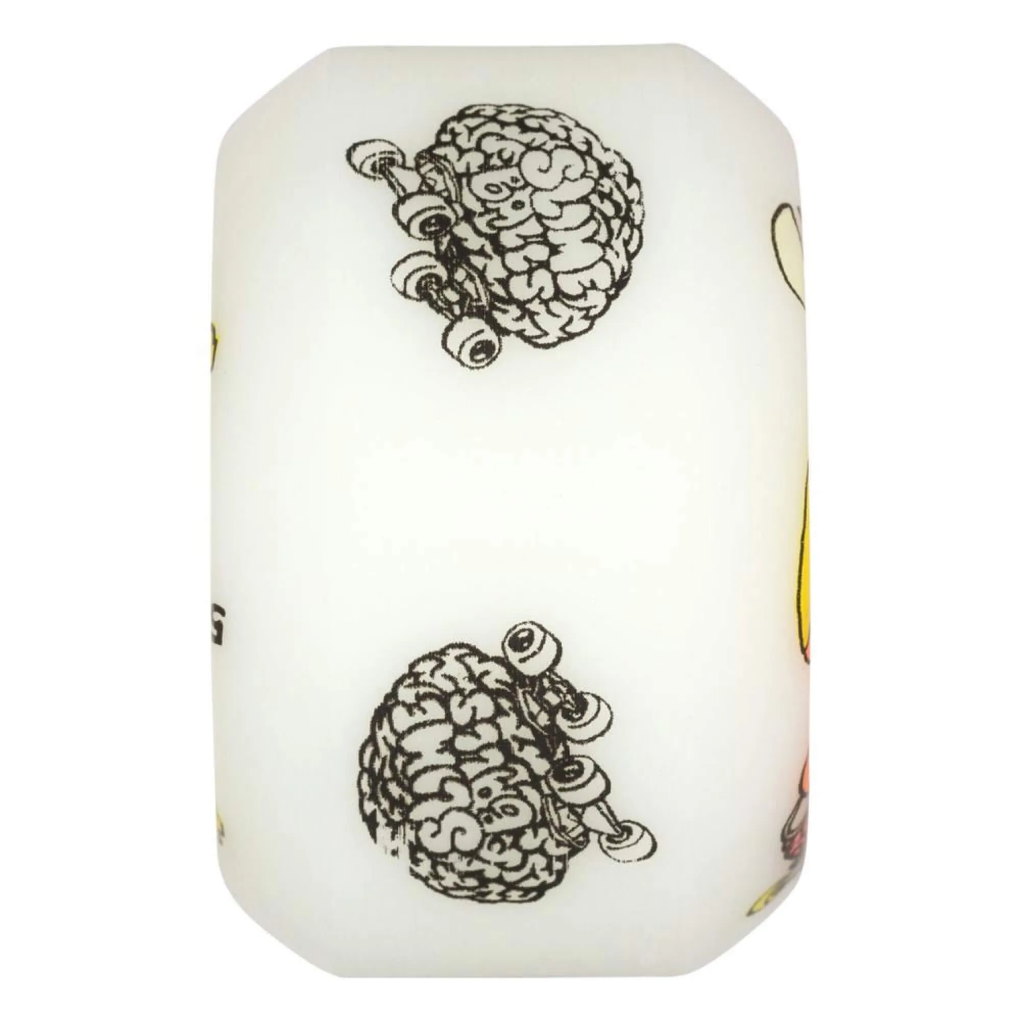 Santa Cruz Slime Balls Wheels Stupid Brains Speed Balls 99a | 56mm White