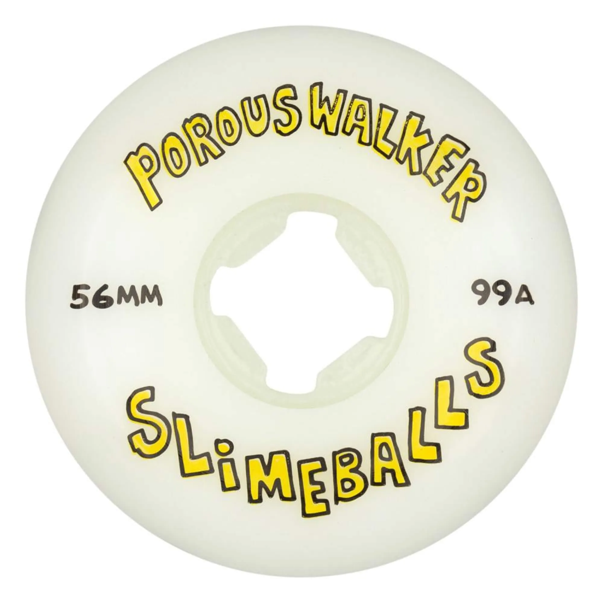 Santa Cruz Slime Balls Wheels Stupid Brains Speed Balls 99a | 56mm White