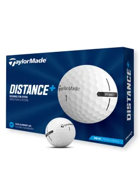 Taylormade Distance   Golf Balls White