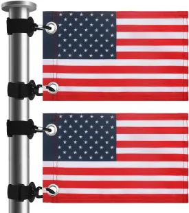 TRINKA Easy Installation Golf Cart Flag with Straps,Handicap Flag for Golf Cart, Bike and Boat