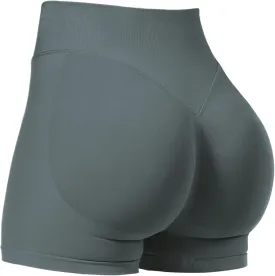 VOYJOY Women Workout Impact Shorts 3.6"/ 4.5"/ 6" Scrunch Butt Lifting Gym Seamless Booty Biker Shorts