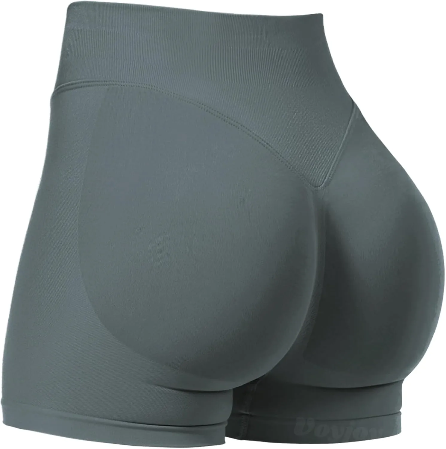 VOYJOY Women Workout Impact Shorts 3.6"/ 4.5"/ 6" Scrunch Butt Lifting Gym Seamless Booty Biker Shorts