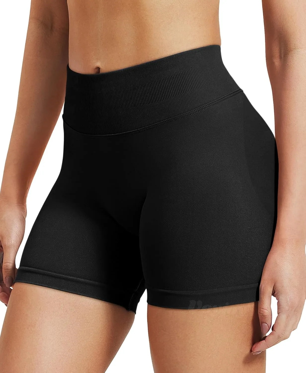 VOYJOY Women Workout Impact Shorts 3.6"/ 4.5"/ 6" Scrunch Butt Lifting Gym Seamless Booty Biker Shorts