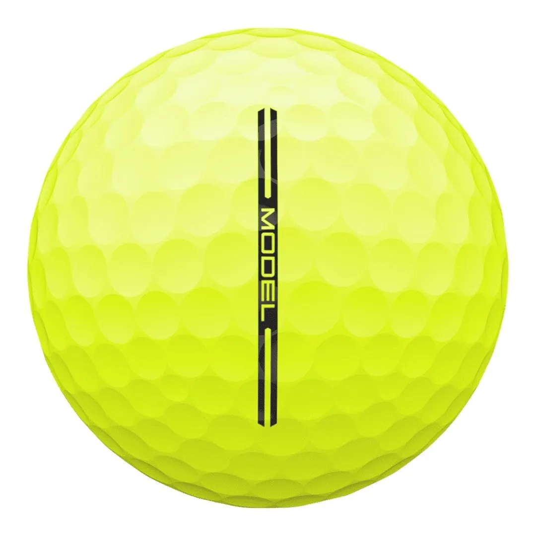 Wilson Staff Model Golf Balls | Yellow