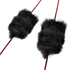 YLS Archery Silencer Bowstring Silencers Bow Dampener Recurve Bow Beaver Balls/Otter Hide Bowstring Silencer
